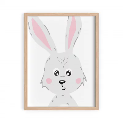 Plakat dla dziecka - Królikowa Zosia