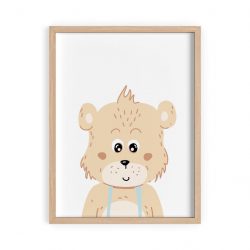plakat do pokoju dziecka, plakat miś