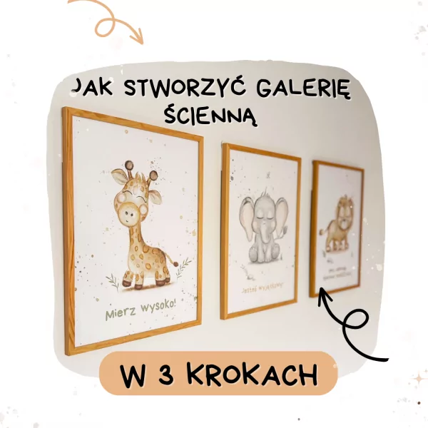 Jak stworzyć galerię ścienną w pokoju dziecięcym?